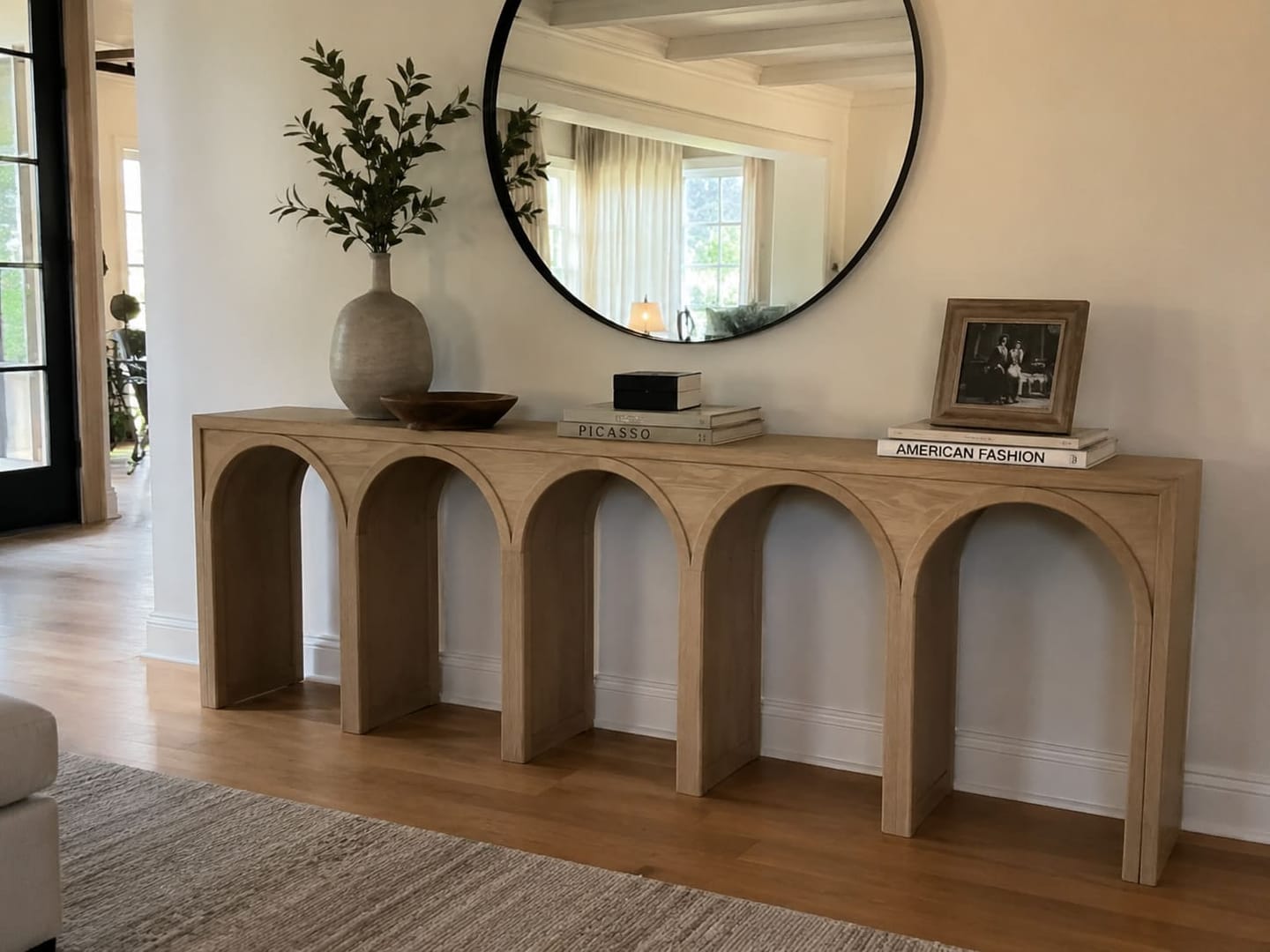 Customer photo review of Harriet Console Table