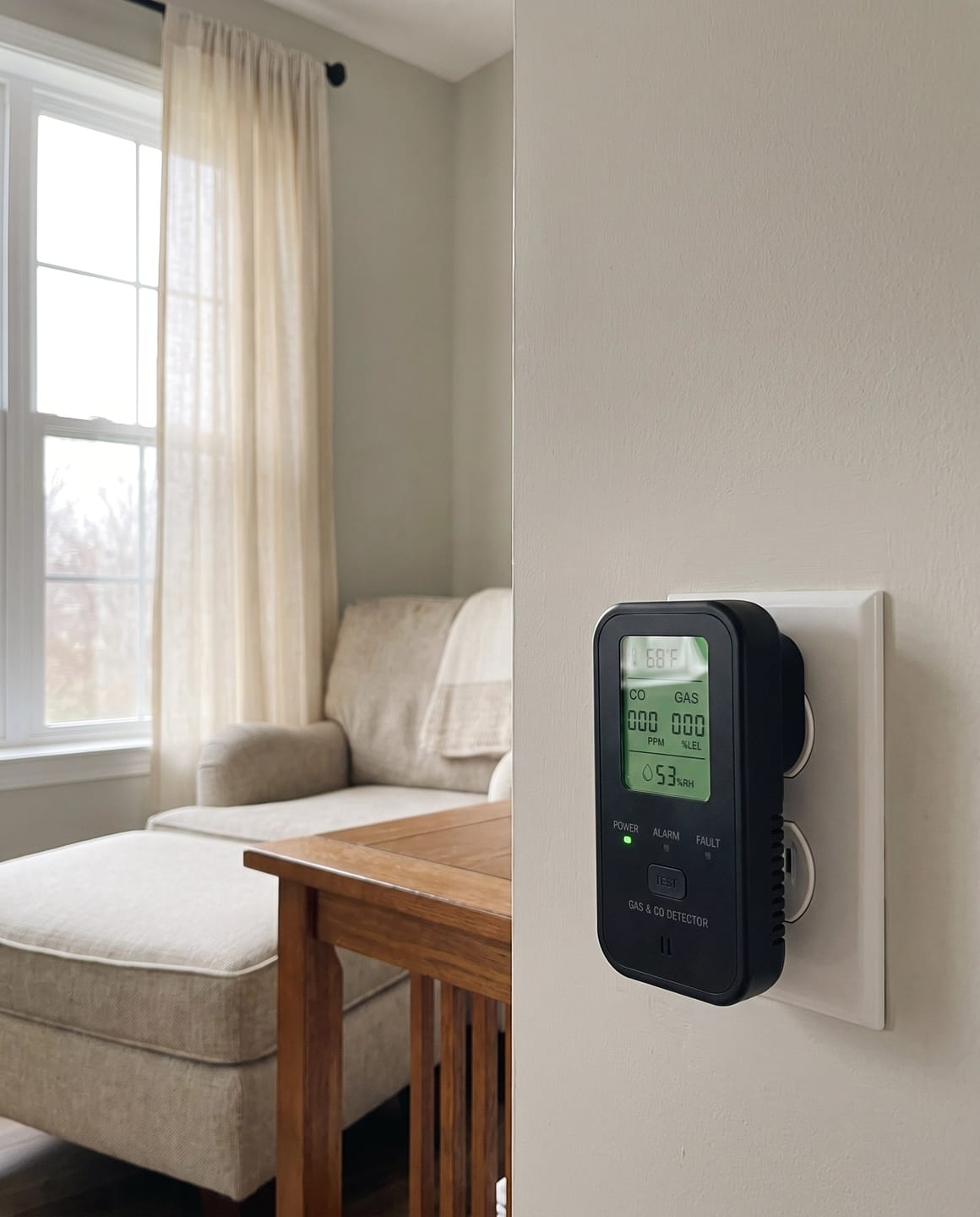 Customer photo review of SENSZO 4-in-1 CO & Gas Detector