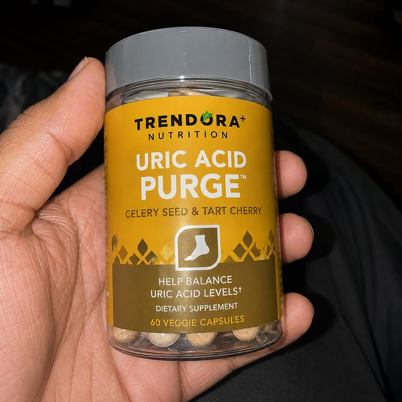 Customer photo review of Trendora Nutrtion Urgic Acid Purge