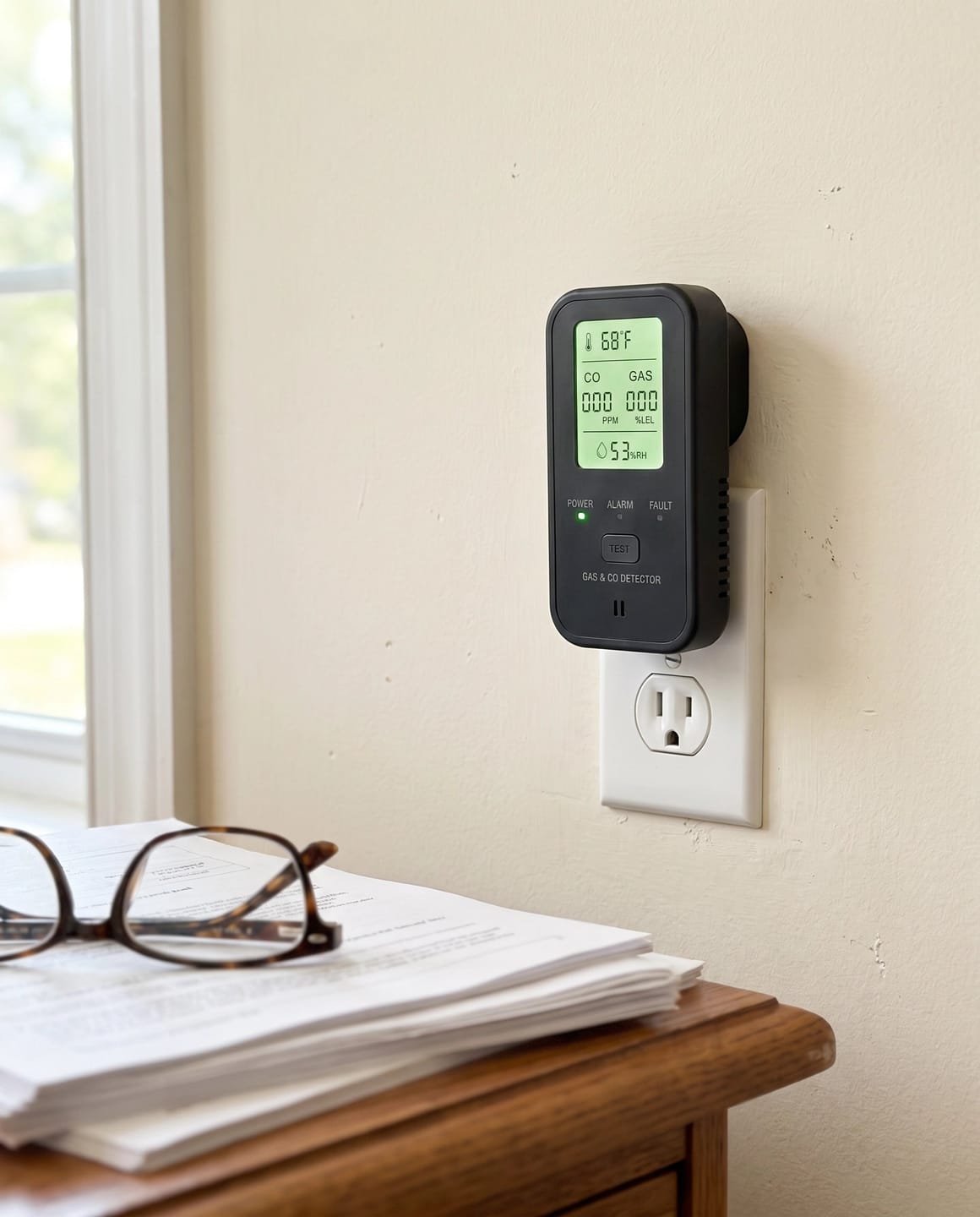 Customer photo review of SENSZO 4-in-1 CO & Gas Detector