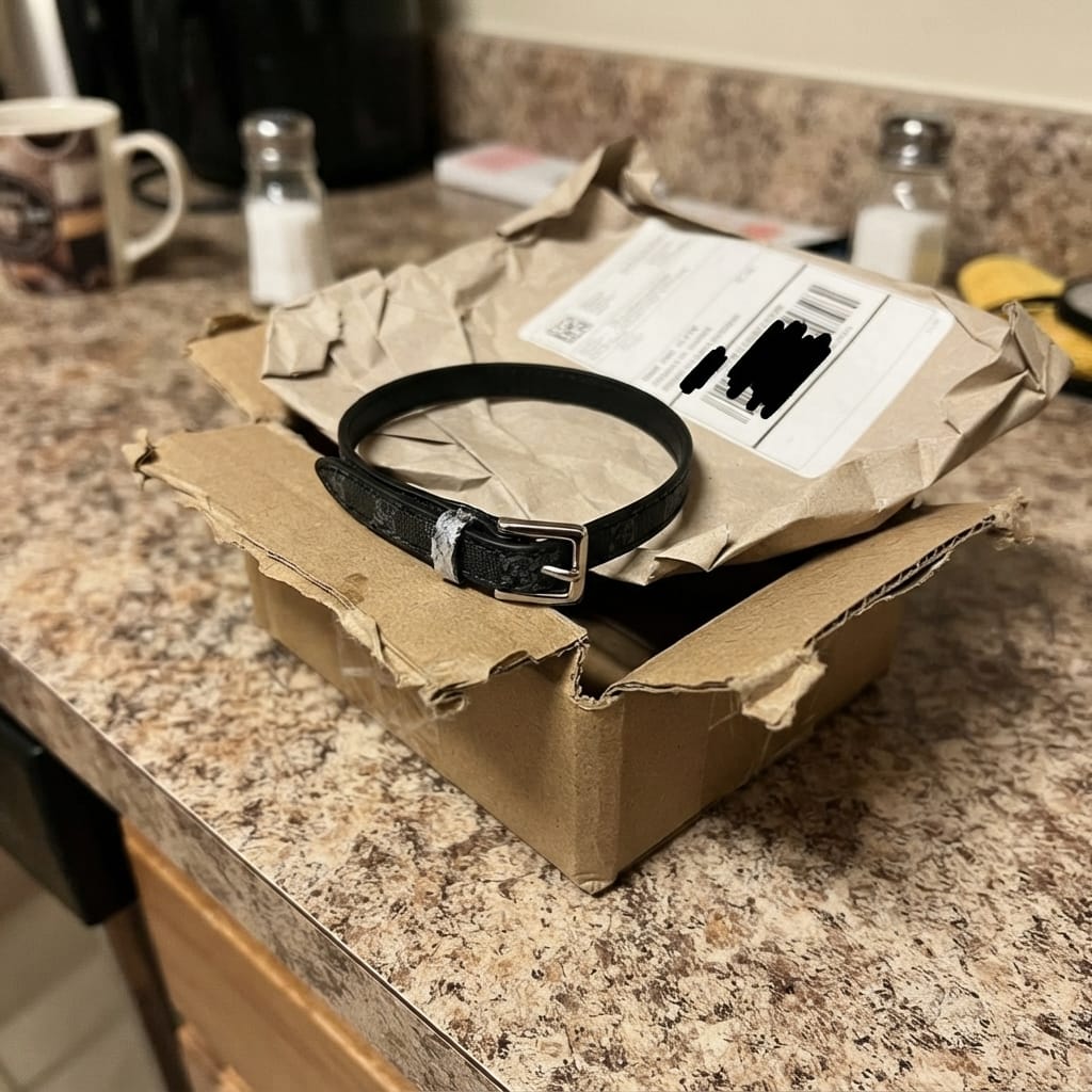 Customer photo review of Regal Paws Collar