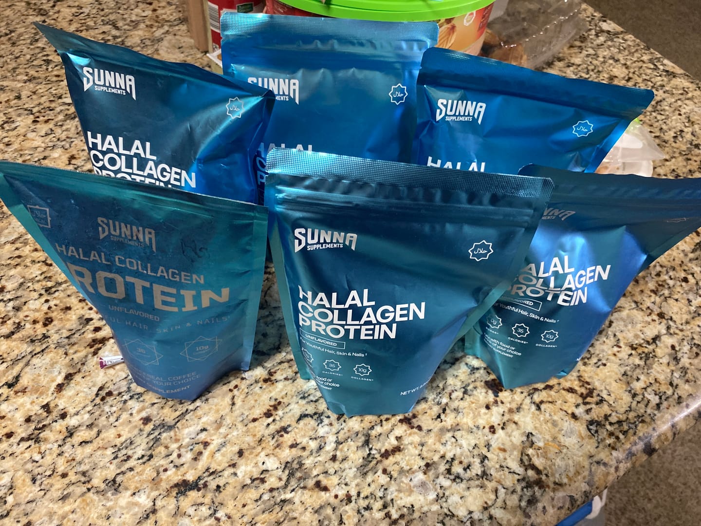 Customer photo review of Halal Collagen Protein