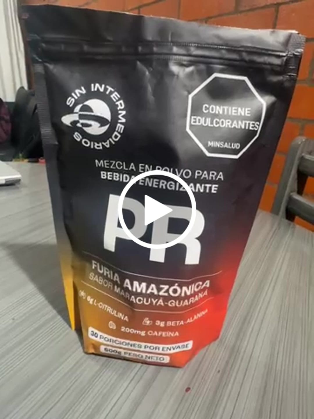 Customer video review of PR - Mezcla Energizante