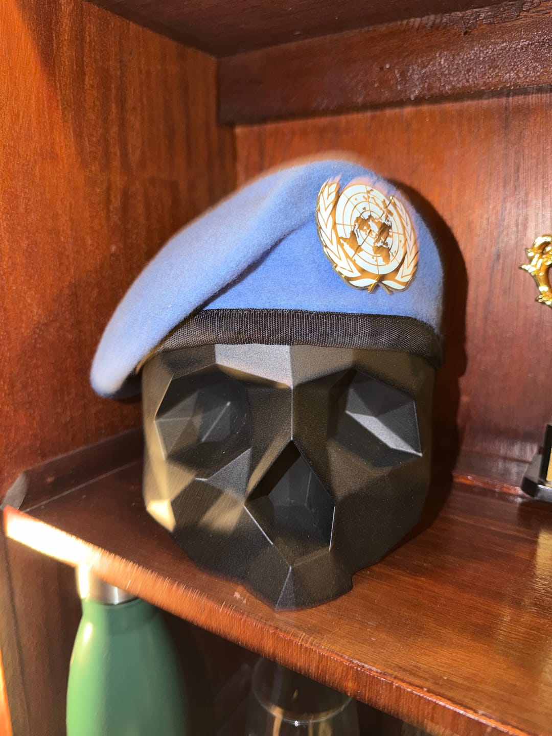 Customer photo review of Black Skull Stand