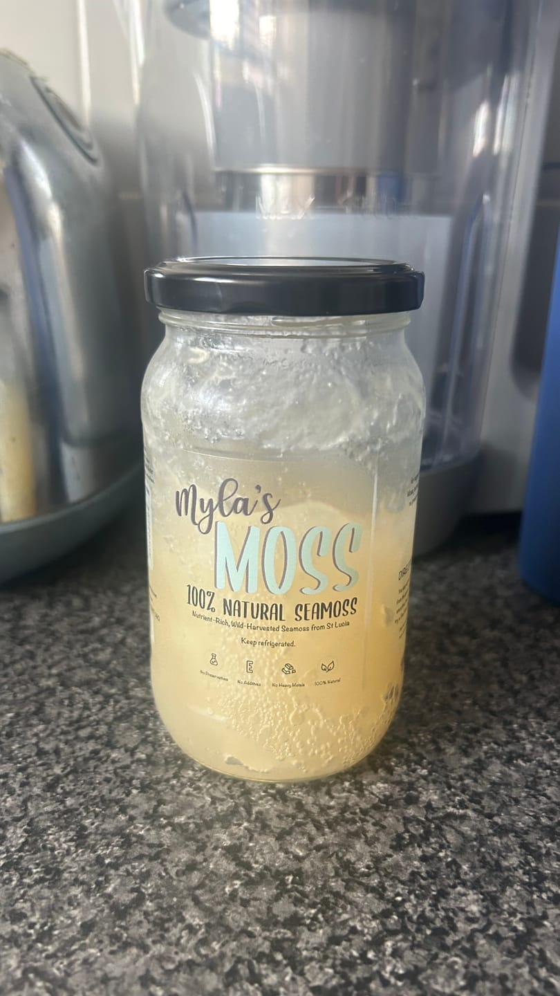 Customer photo review of Seamoss Gel