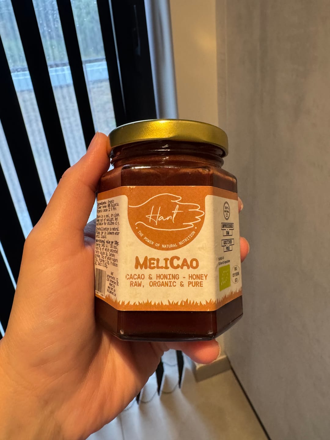 Customer photo review of BIO - MELICAO Gezonde Chocopasta - Rauwe Honing met Cacao – 250g