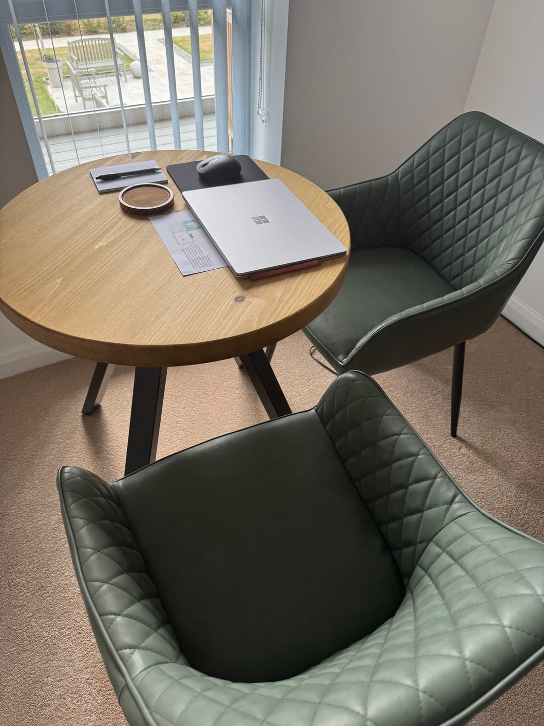 Customer photo review of Round Dining Table