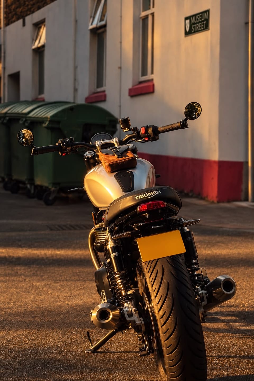 Customer photo review of Triumph Bar End Finishers & Mirror Kits - 7/8” Handlebar Triumph Models