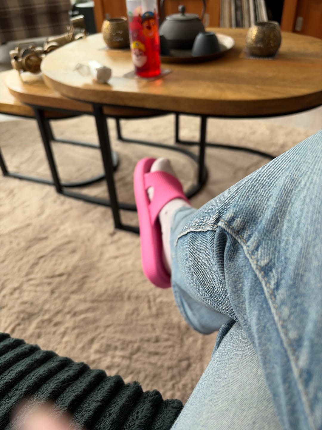 Customer photo review of HappyFlops Original Drop 002