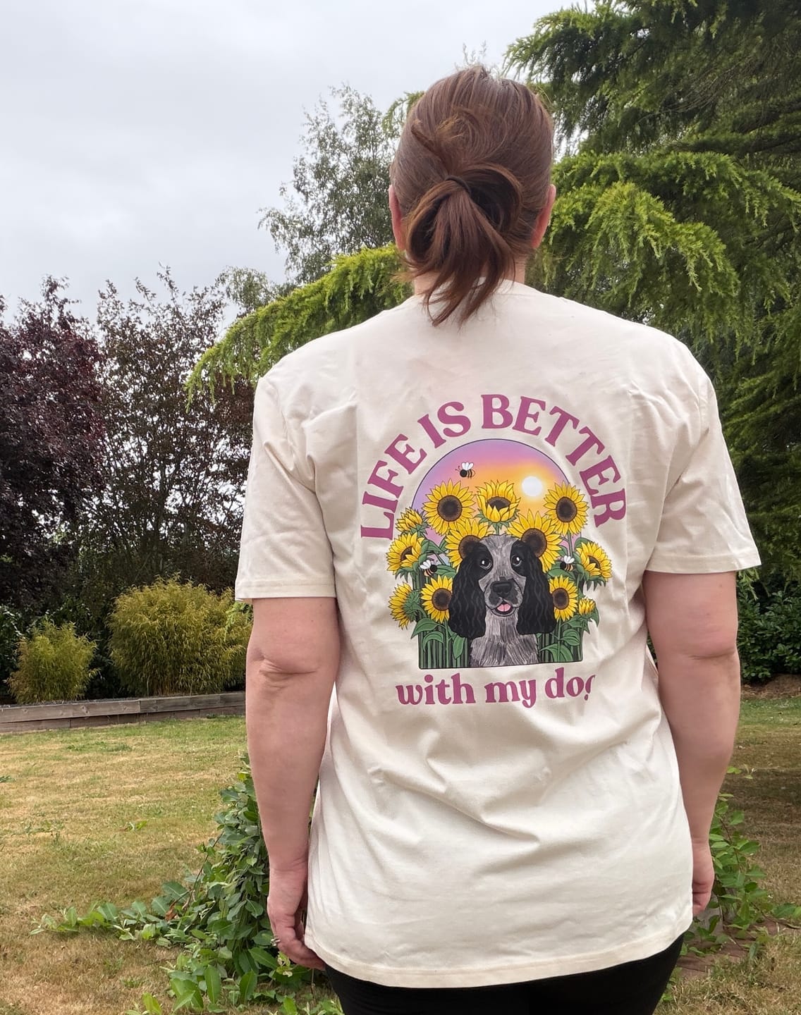 Customer photo review of Personalised Sunflower Hoody & Tee Bundle | Save 15%
