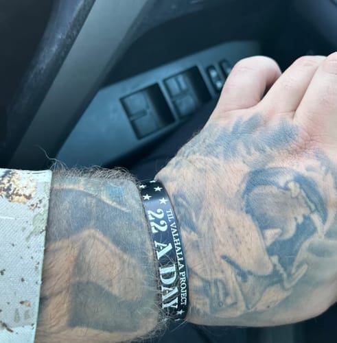 Customer photo review of 22 A Day Memorial Bracelet