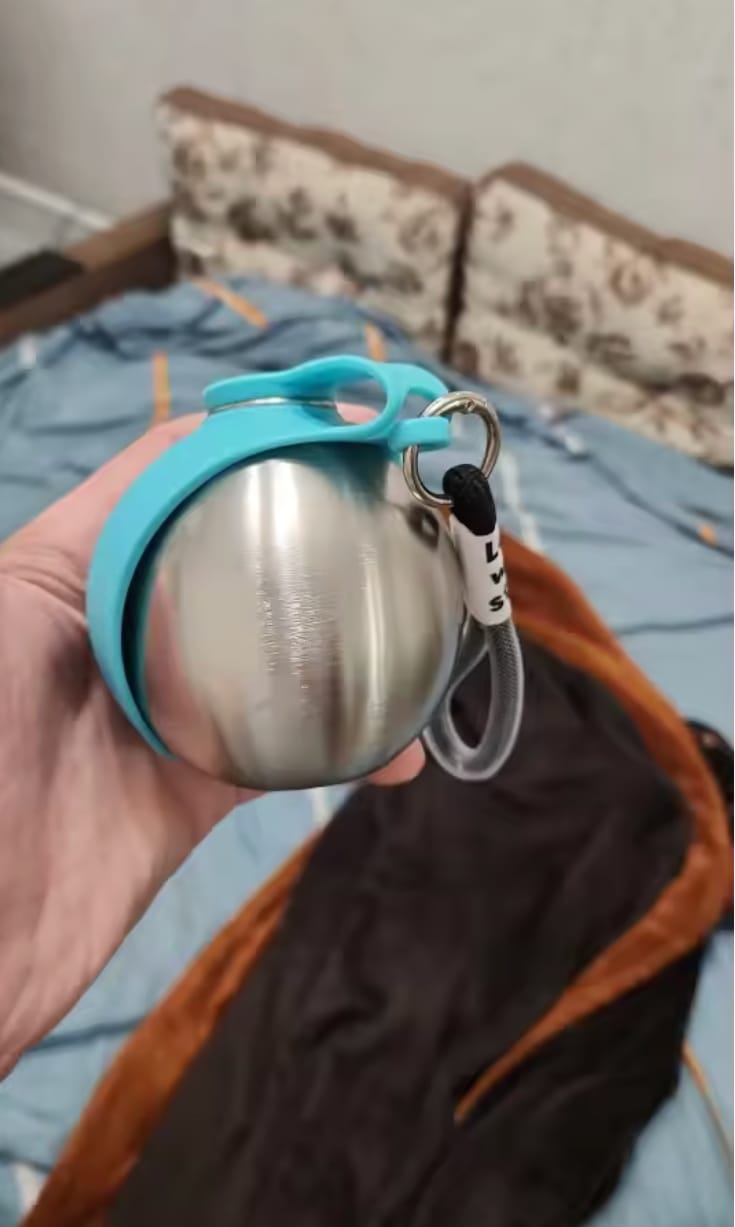 Customer photo review of ペット用携帯給水ボトル