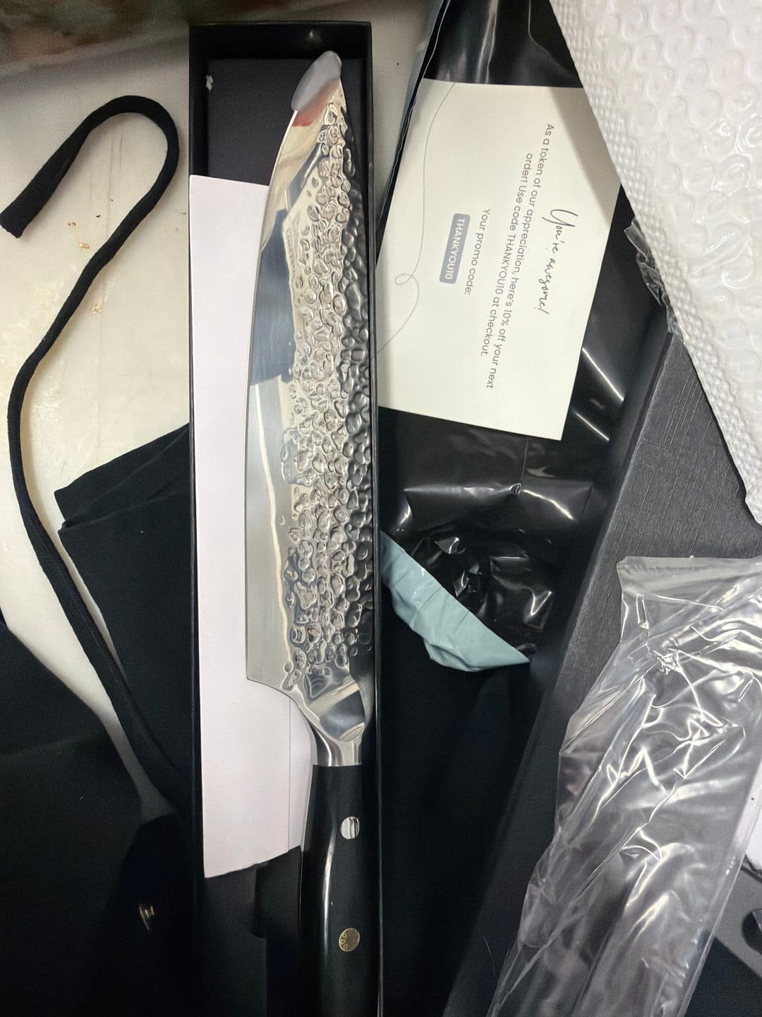 Customer photo review of Kiritsuke Knife – 10.6 inch (27 cm) Precision Blade