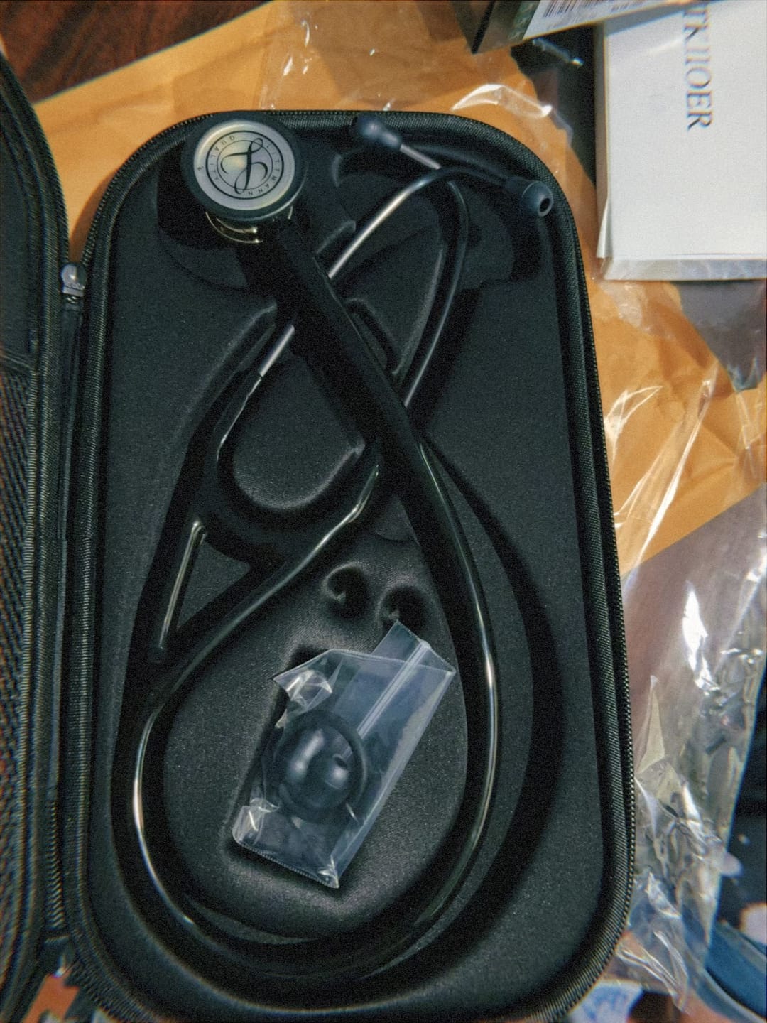 Customer photo review of Pod Technical Cardiopod II Stethoscope Case for all Littmann Stethoscopes - All Black