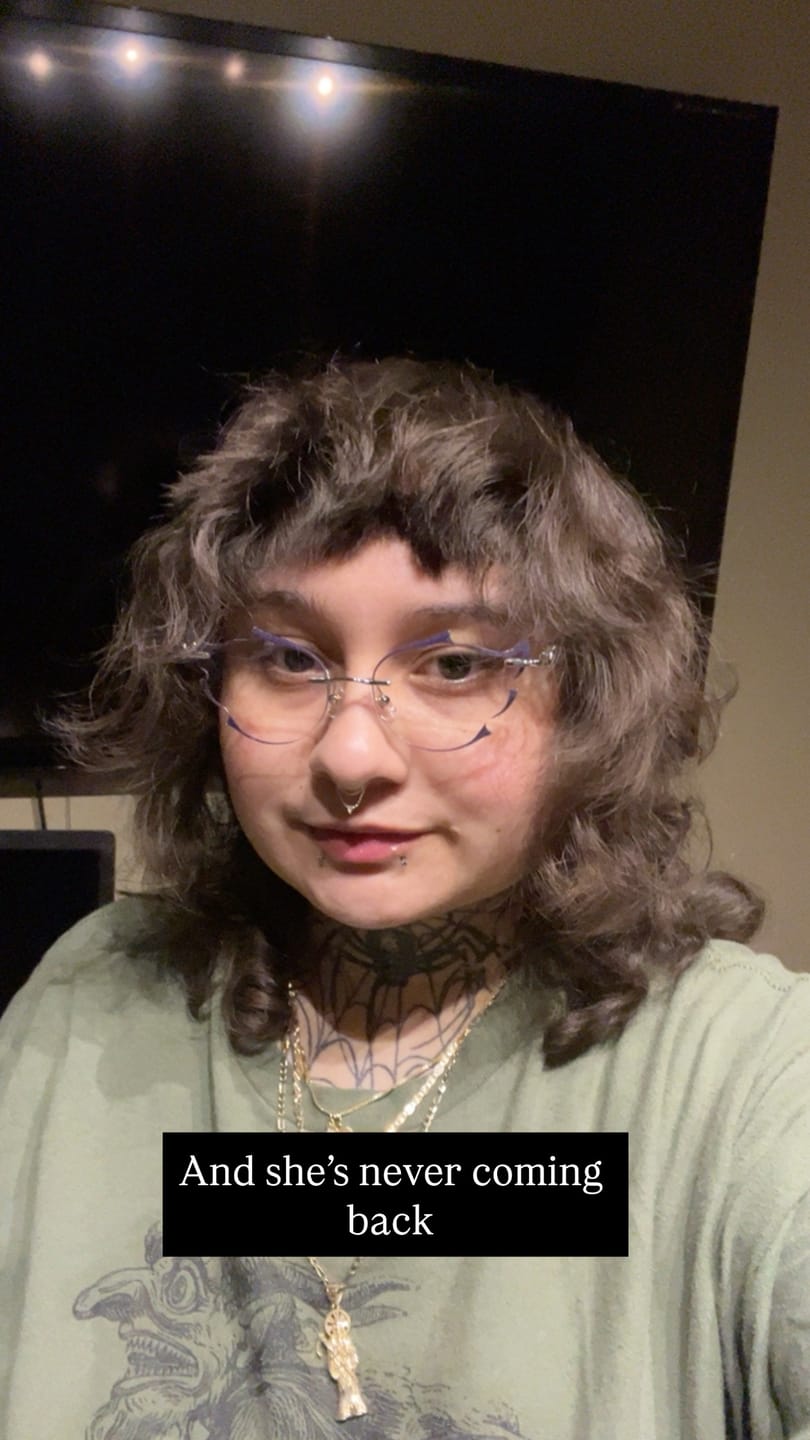 Customer photo review of Flare Eyeglasses