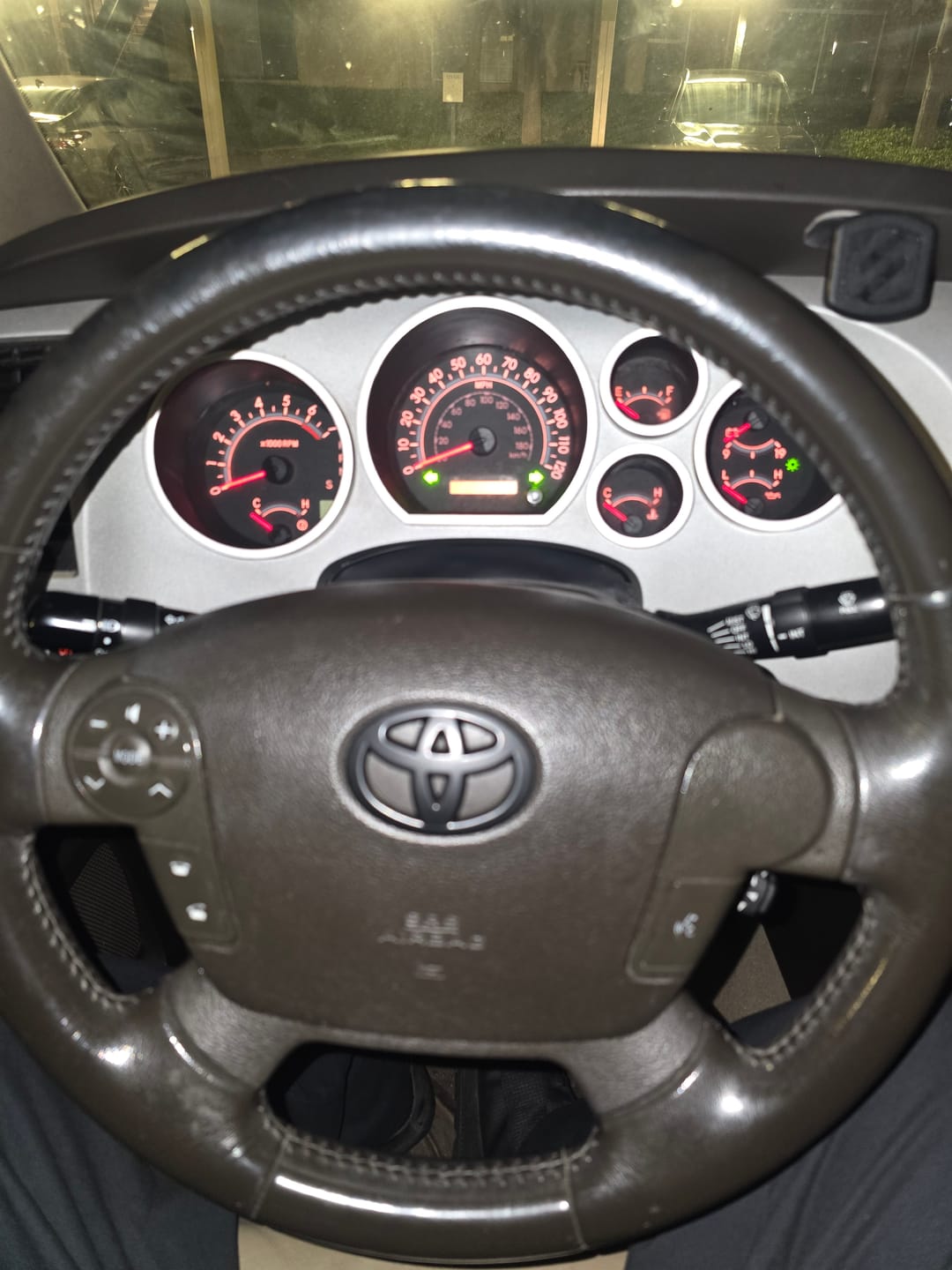 Customer photo review of Steering Wheel Emblem Overlay
