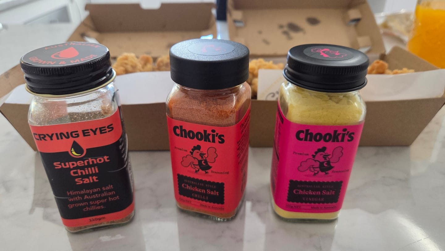 Customer photo review of Chooki's Chilli Chicken Salt 100g