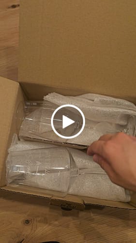 Kundenbewertung mit Video zu Leonardo Gläser mit Gravur im "Wedding Love" Design als Set