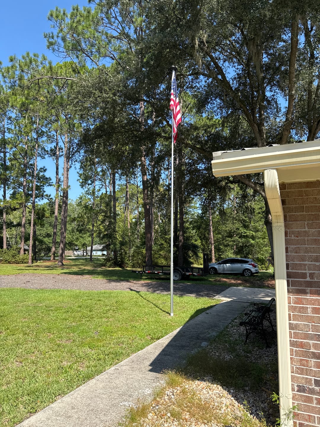 Customer photo review of 4' x 6' American Flag