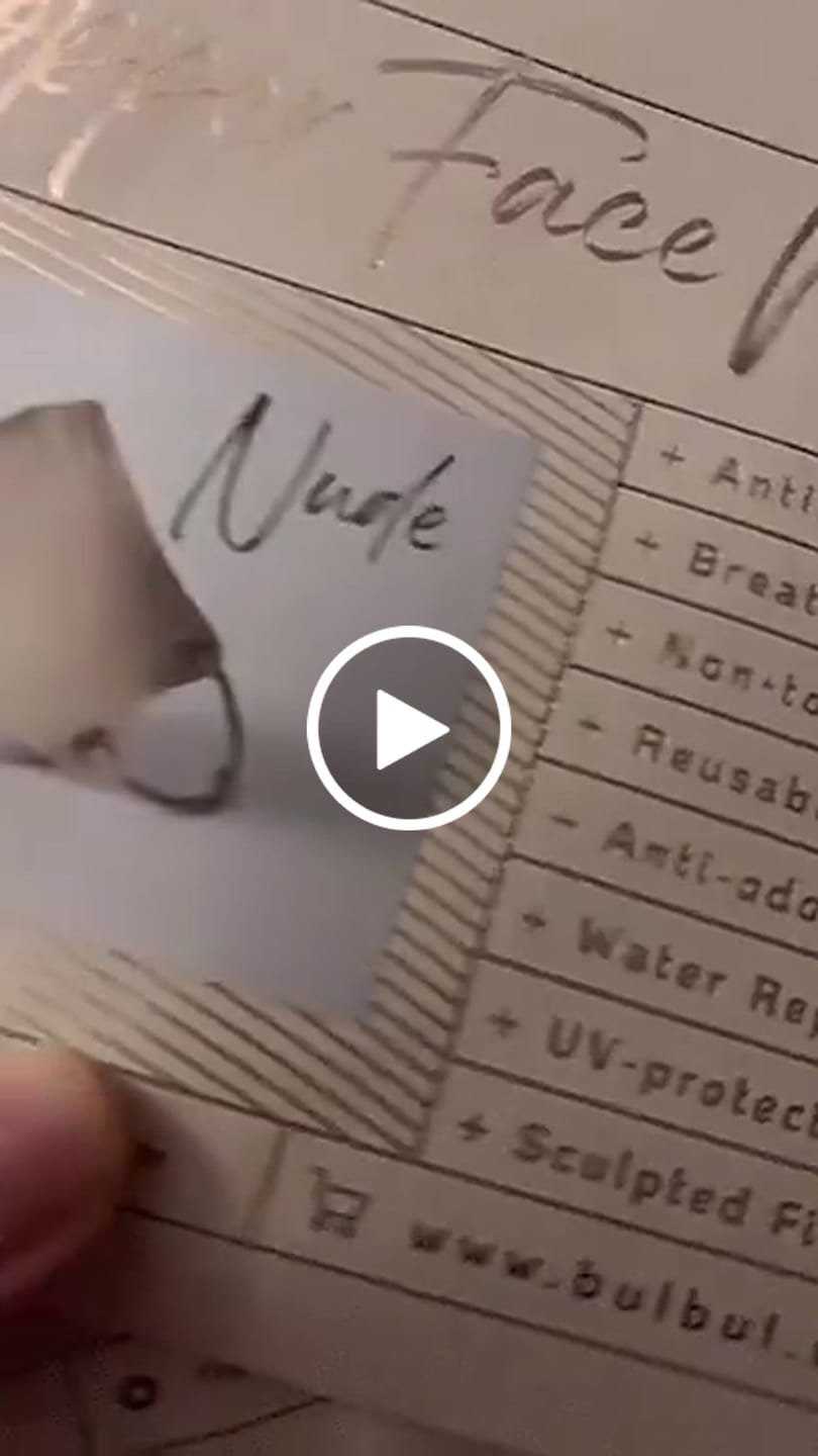 Customer video review of Reusable Copper Face Mask