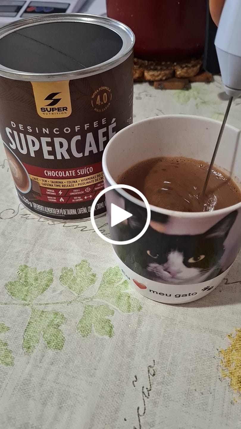 Customer video review of Supercafé Chocolate Suíço
