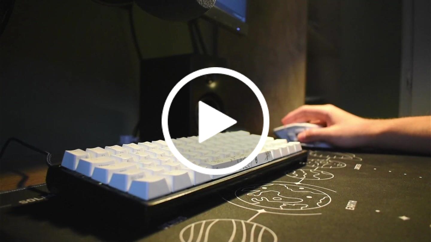 Customer video review of Gateron EF Grayish Tactile Switches