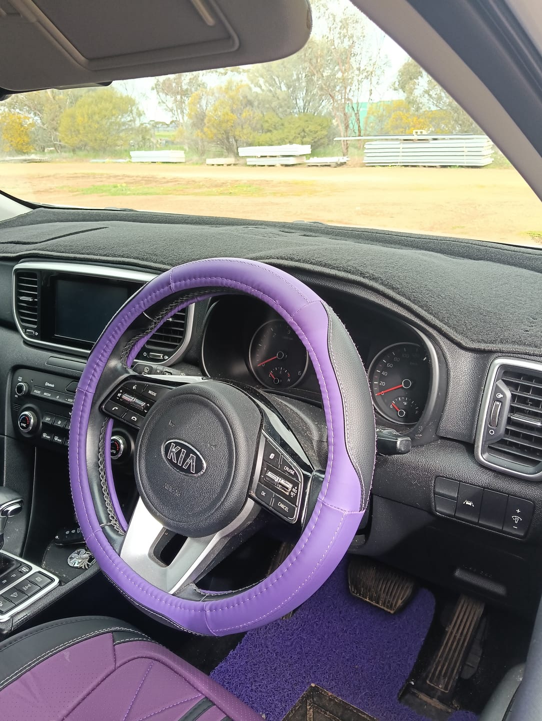 Customer photo review of Steering Wheel Cover | 38CM