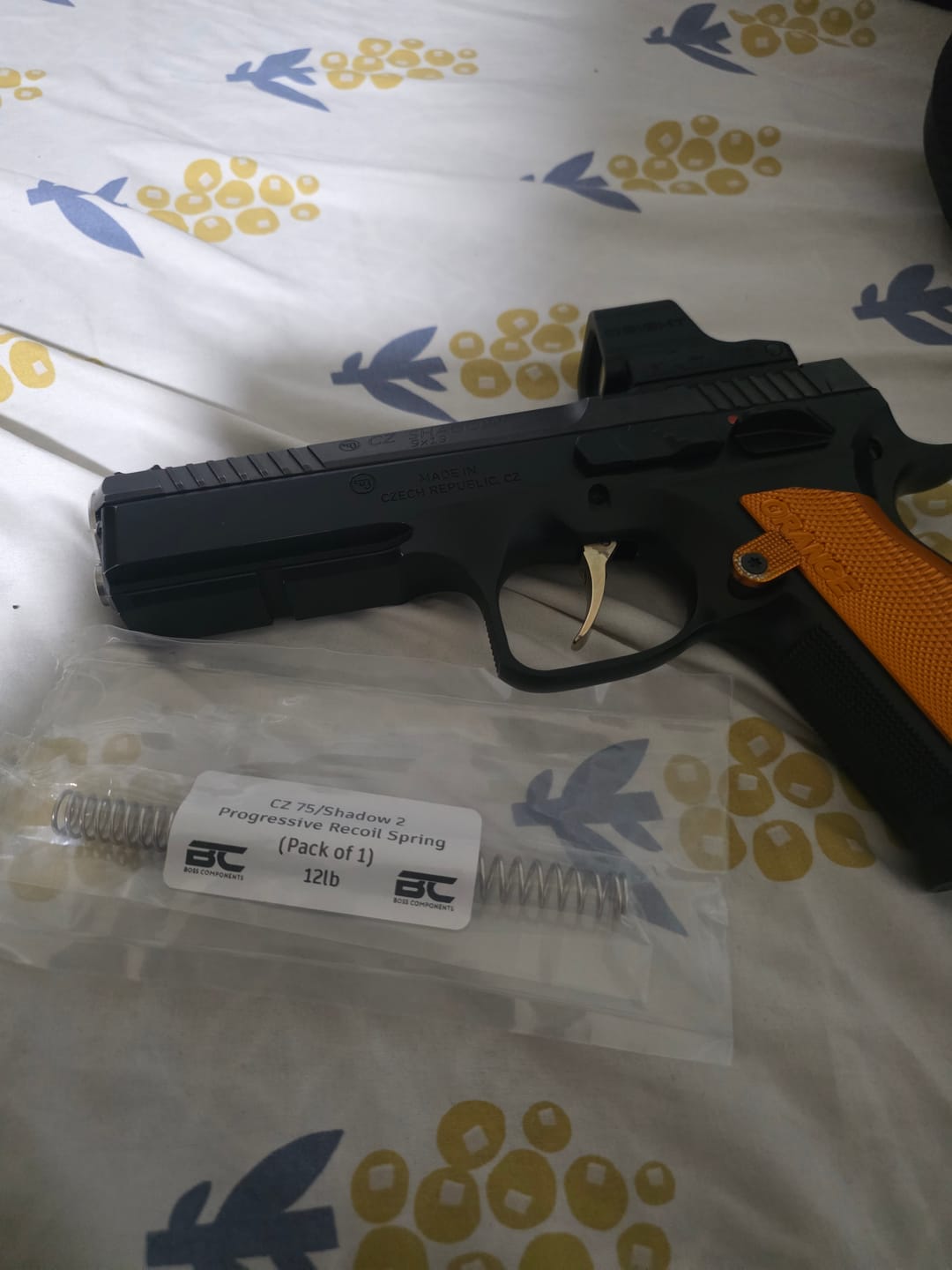 Customer photo review of CZ 75/Shadow 2 Progressive Recoil Spring
