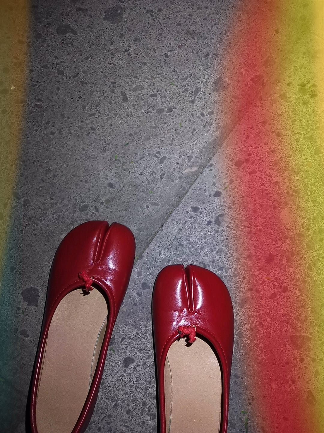Customer photo review of Bailarinas Tabi Isabella