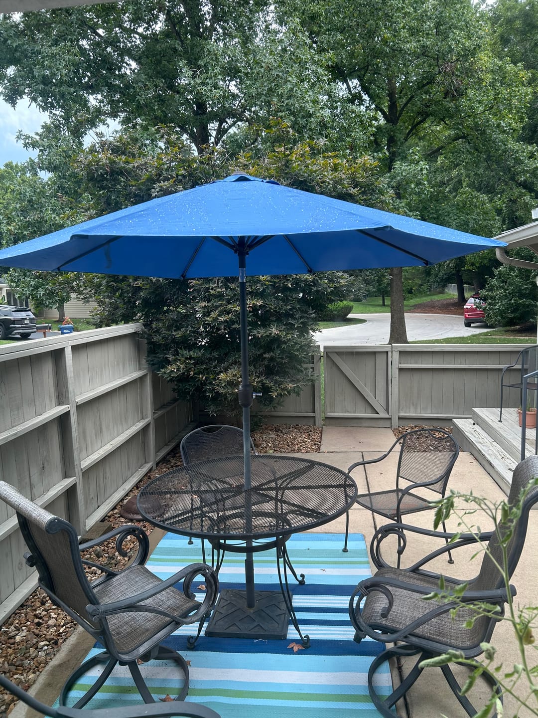 Customer photo review of ABCCANOPY Outdoor 7.5FT/9FT/10FT Umbrella Replacement Top Suit 6/8 Ribs