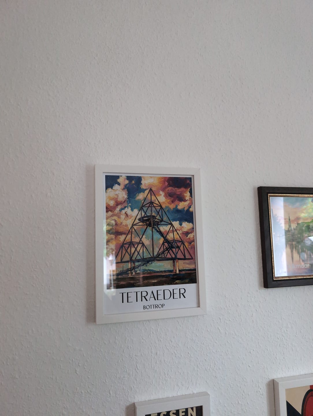Customer photo review of Zeche Nordstern Poster - Gelsenkirchen - Deutschland Kunstdruck - Ölgemälde von A4 bis A1