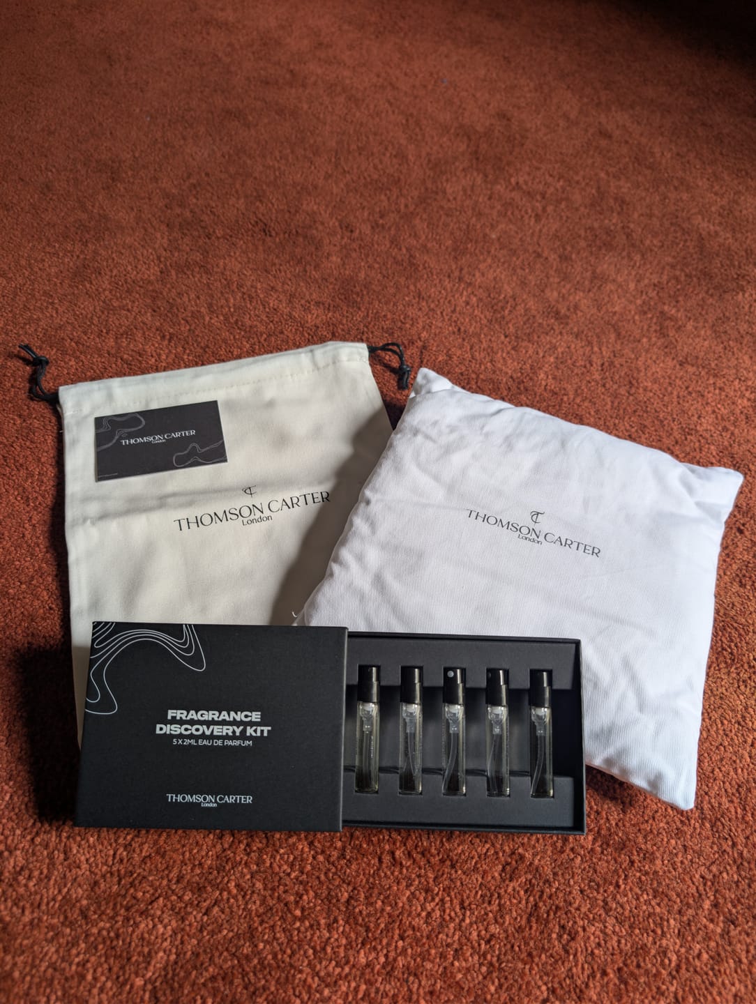 Customer photo review of Discovery Gift Set + 50ml Voucher