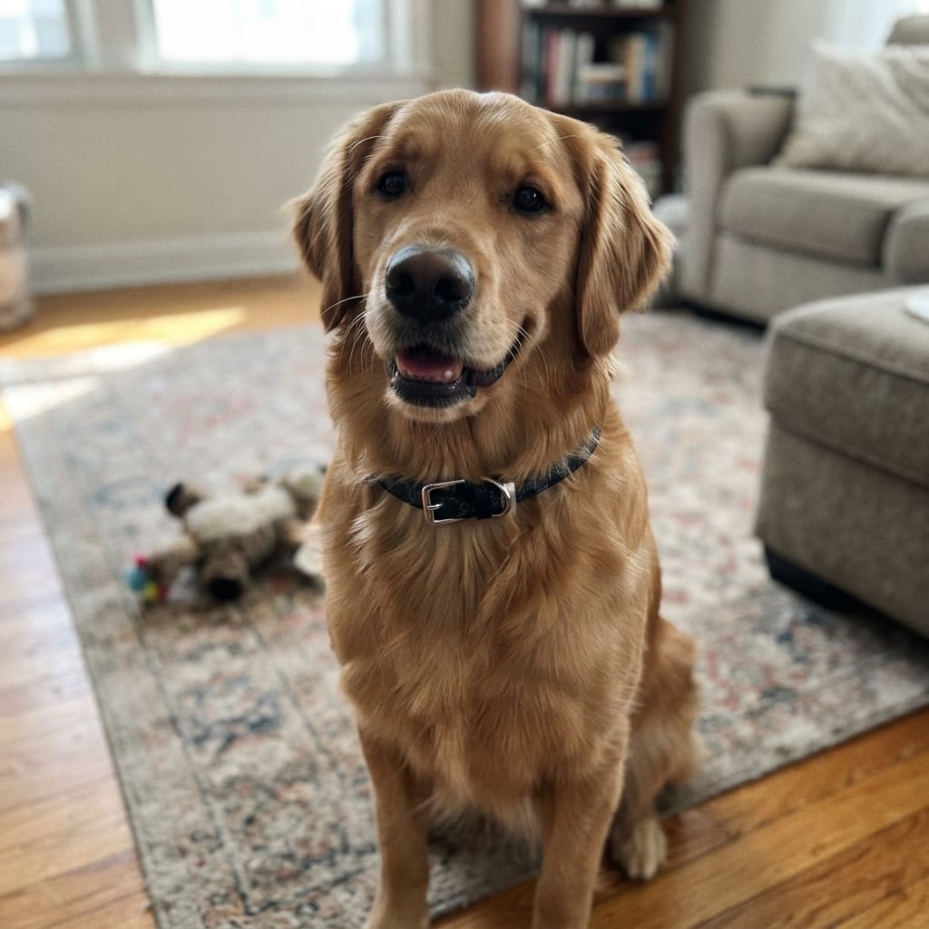 Customer photo review of Regal Paws Collar