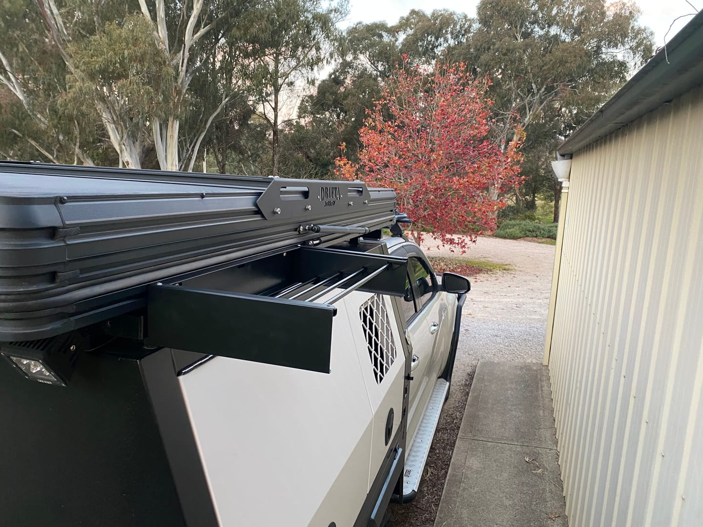 Customer photo review of Caravan Wall Mounted Drying Rack - Foldable Indoor and Outdoor