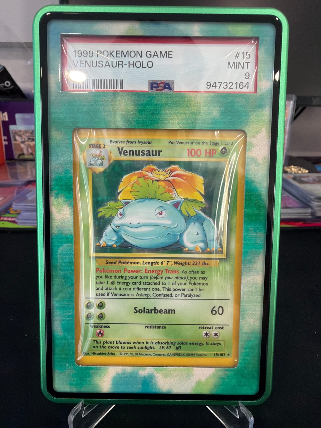Customer photo review of Venusaur 15-102 25th Anniversary Celebrations Extended Art Display Cases
