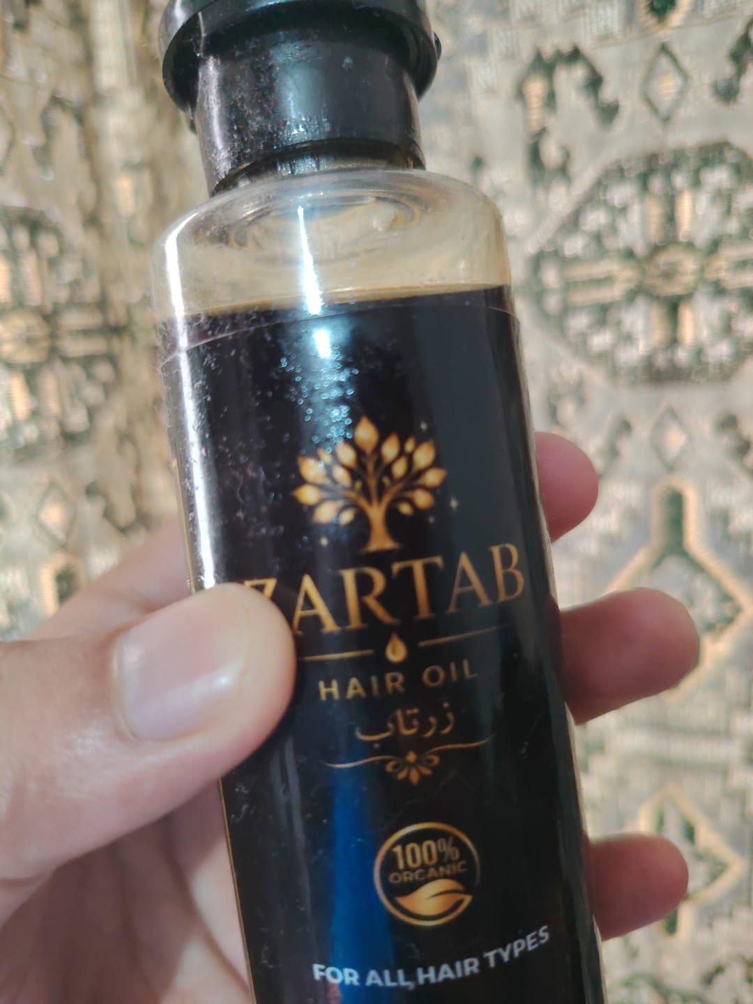 Customer photo review of Zartab Hair Oil (150Ml)