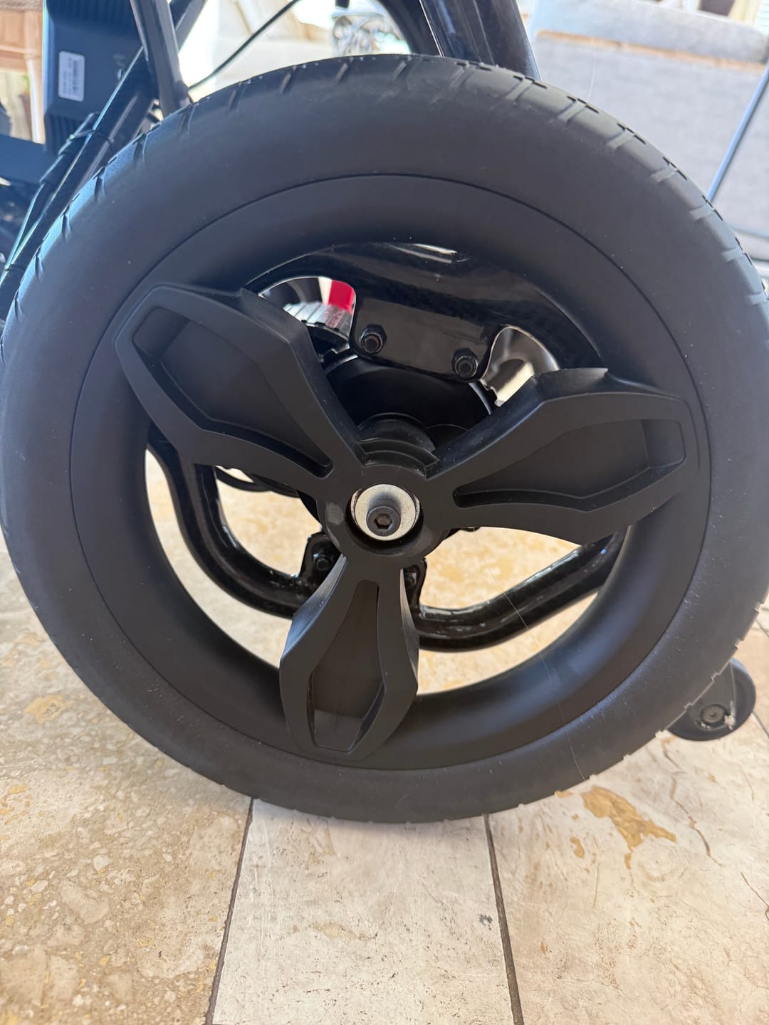 Customer photo review of Ghost Glide Air - Carbon Fiber Electric Wheelchair