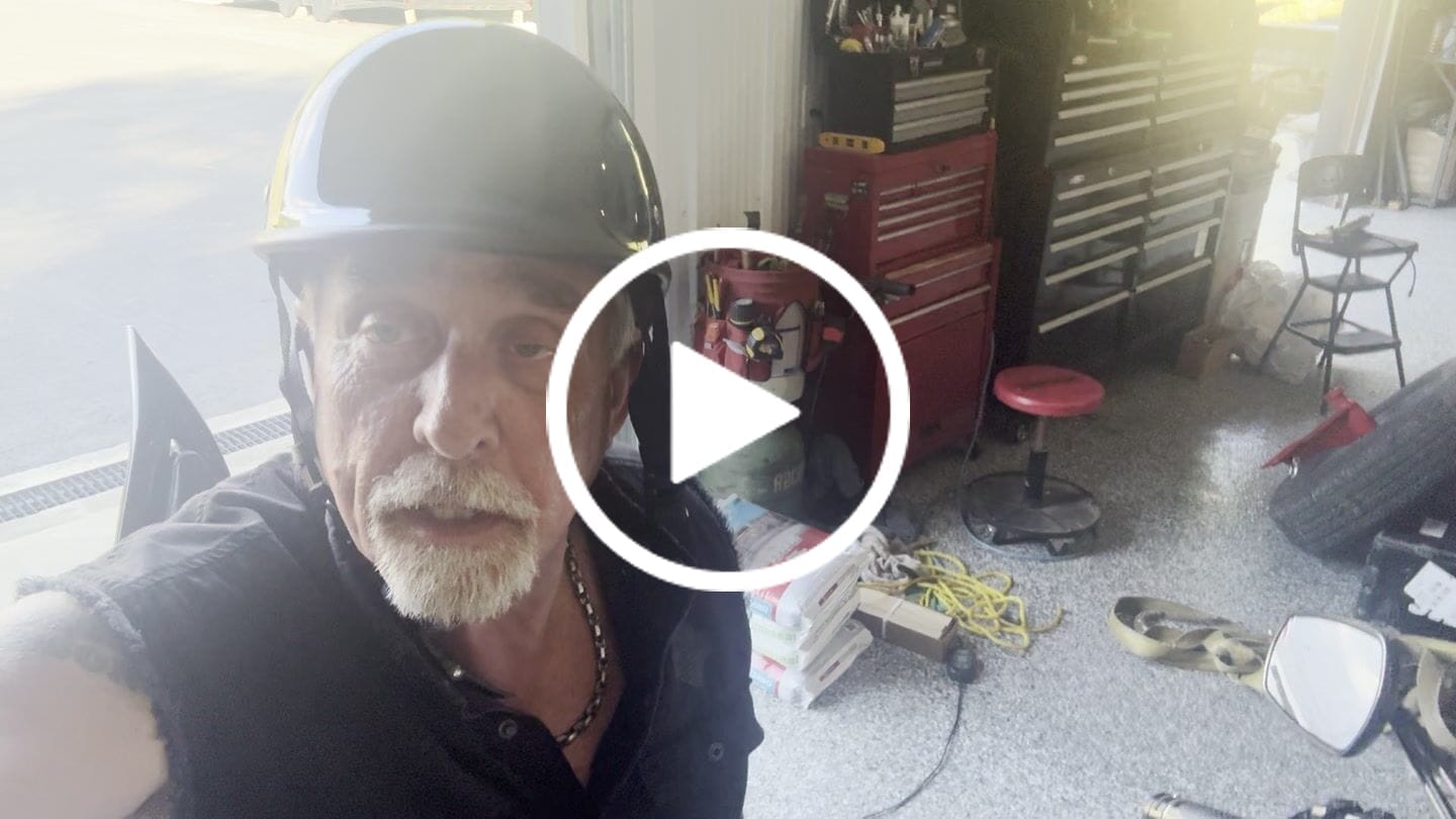 Customer video review of Low Profile Reversible DOT Polo Helmet / Gloss Black