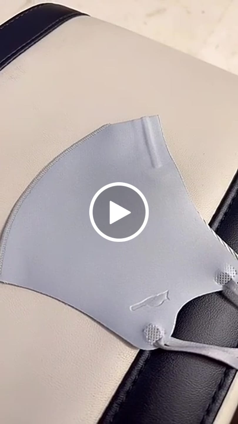 Customer video review of Reusable Copper Face Mask