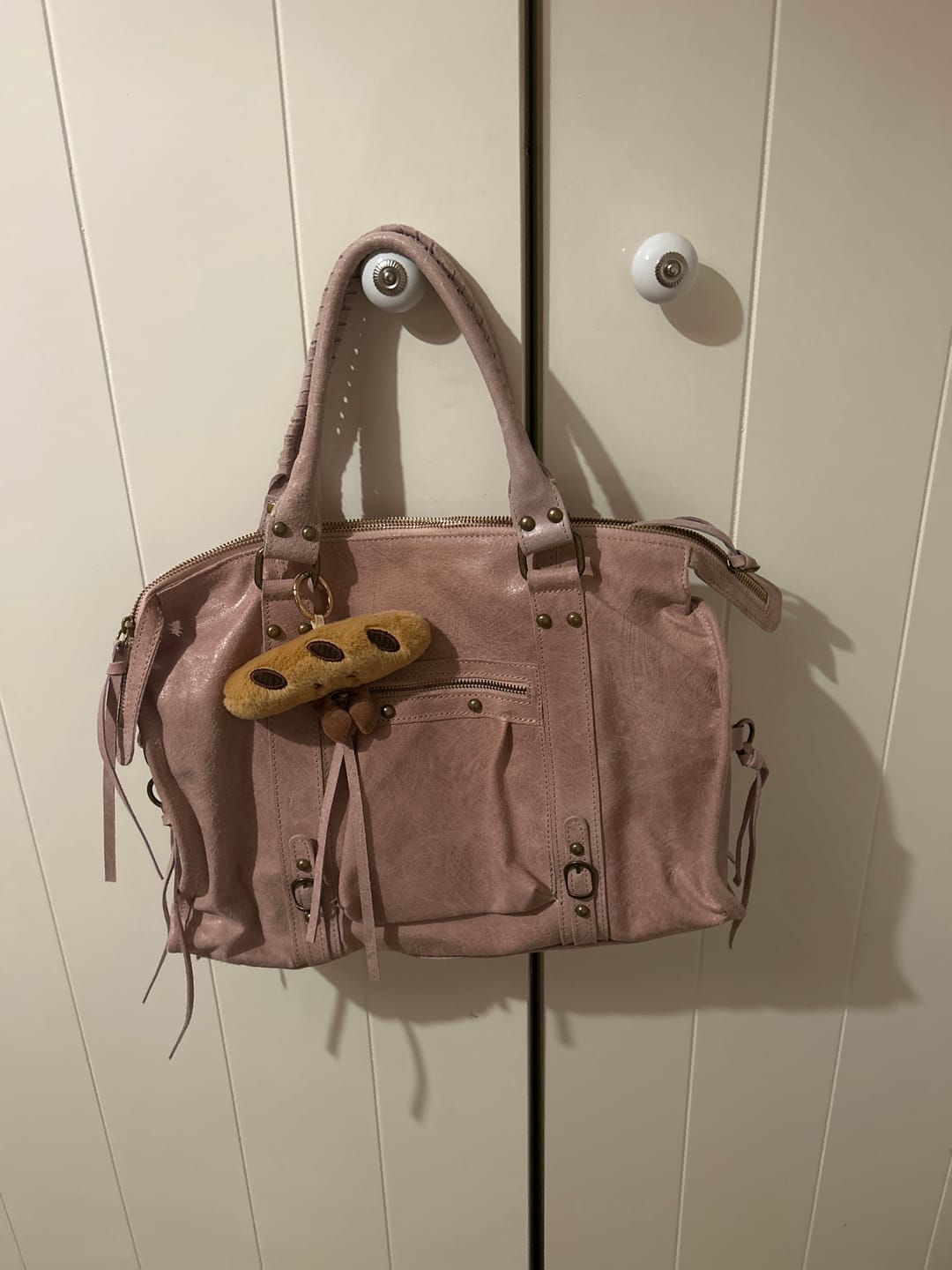 Customer photo review of It girl bag vanilla pink