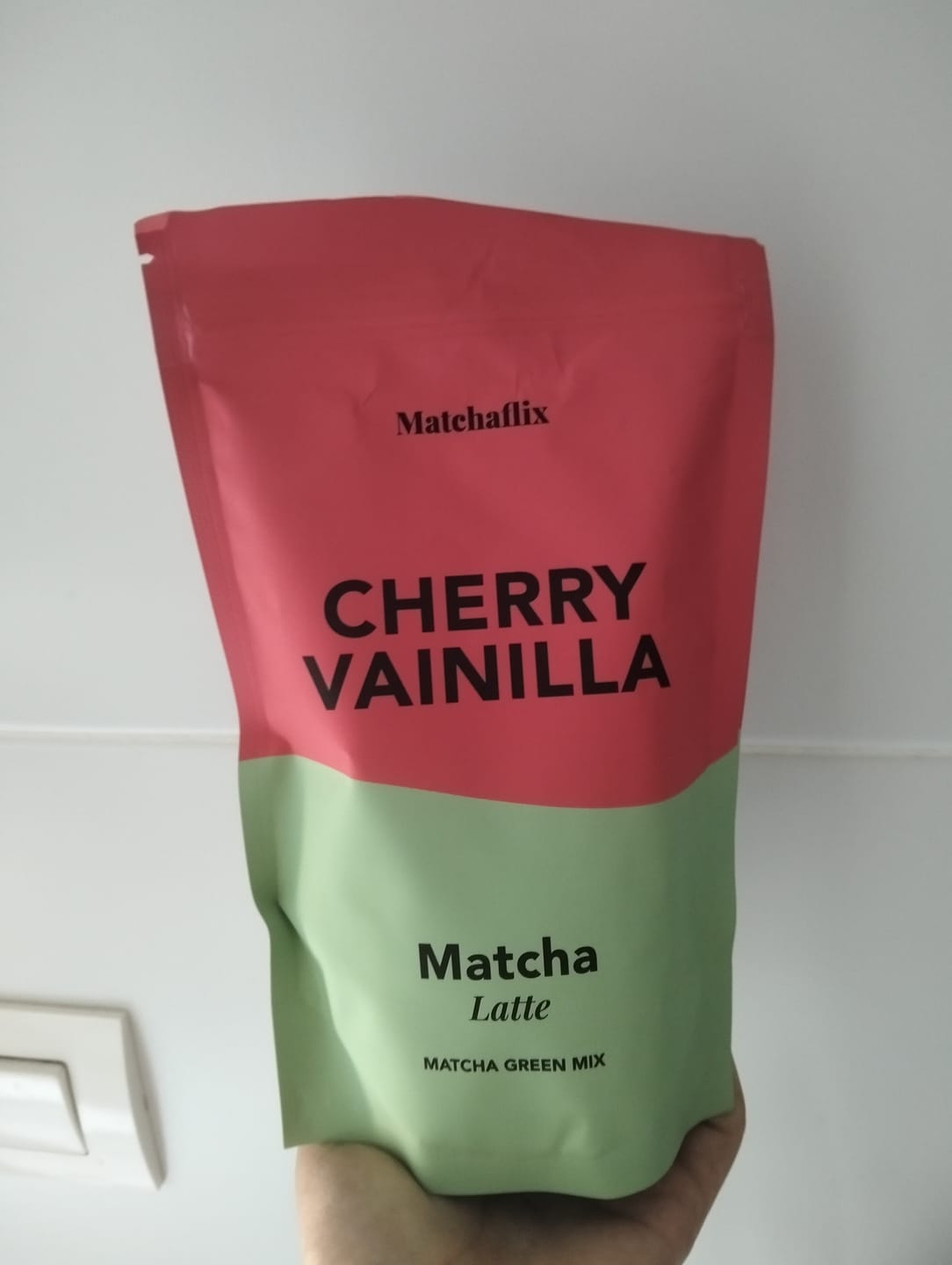 Customer photo review of Matcha Latte Cherry Vainilla