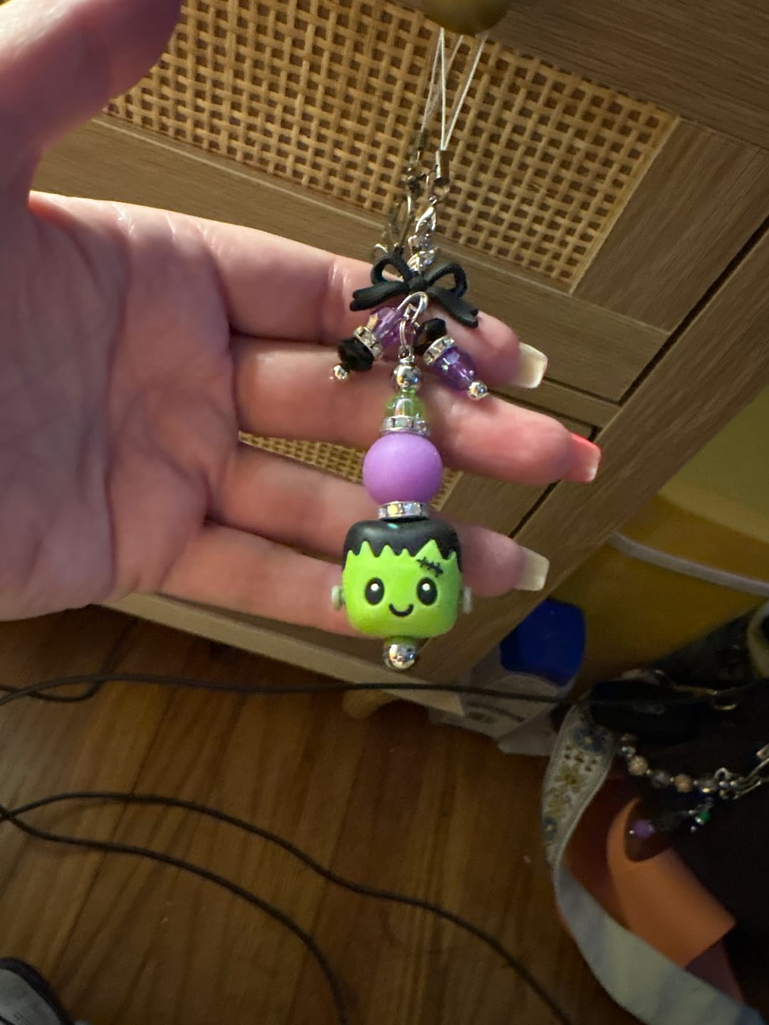 Customer photo review of Summerween Hang Anywhere Charm