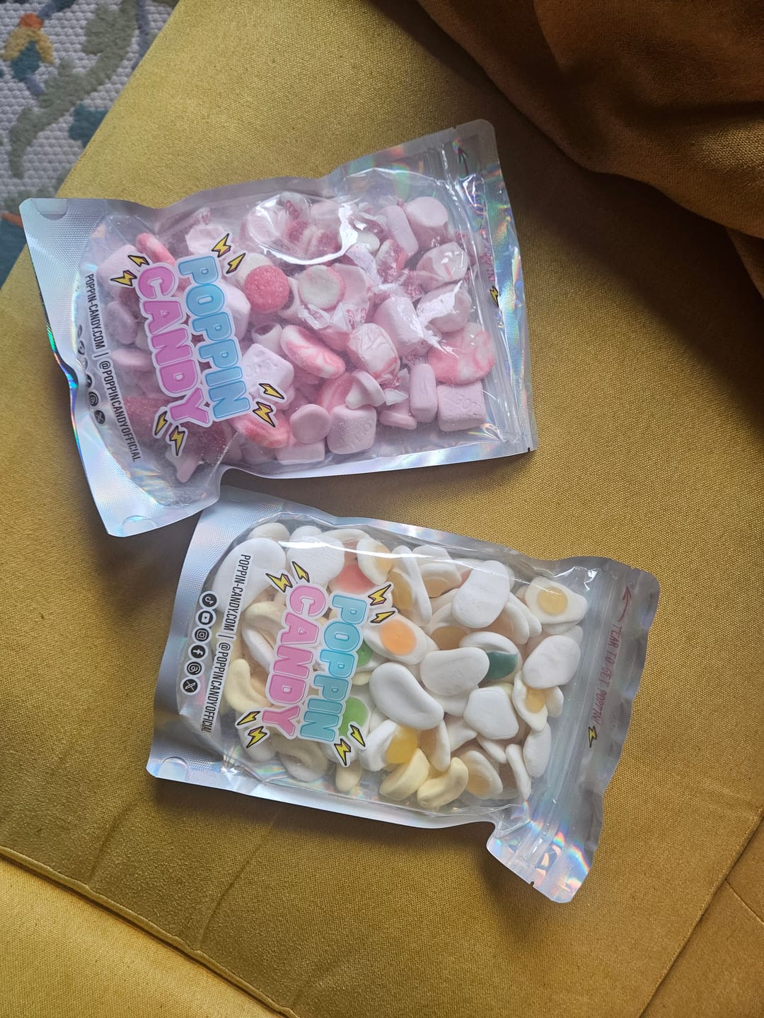 Customer photo review of Rainbow Foam Eggs
