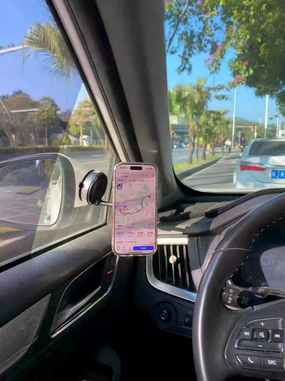 Customer photo review of Magnetic Phone Holder Foldable Design 360°