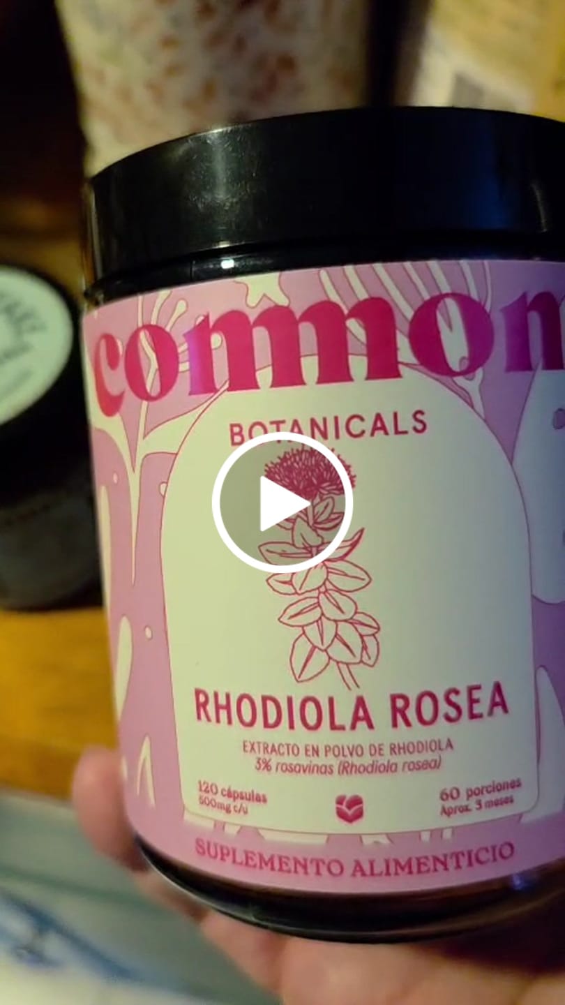 Customer video review of Rhodiola Orgánico Extracto