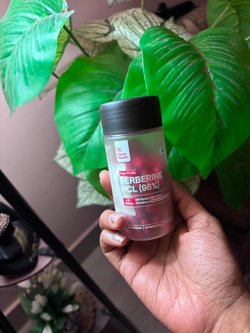 Customer photo review of Berberine HCL 98% + Milk Thistle |  Complete Metabolic Support | Gynac-Formulated