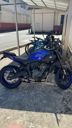 Customer photo review of Línea Completa Artesanal Yamaha MT-07/ R7/ Tracer 7/ XSR700 (2014-2026) Acero Inoxidable