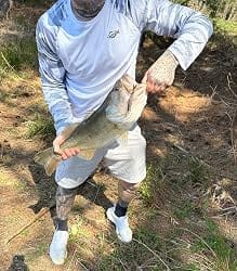 Customer photo review of Swimmax Fishing Lures | Six-Segmented | BKK Hook | Rattling Gurgling | Heavy-Duty Dyneema Fiber | For Bass & Trout & Walleye & Crappie