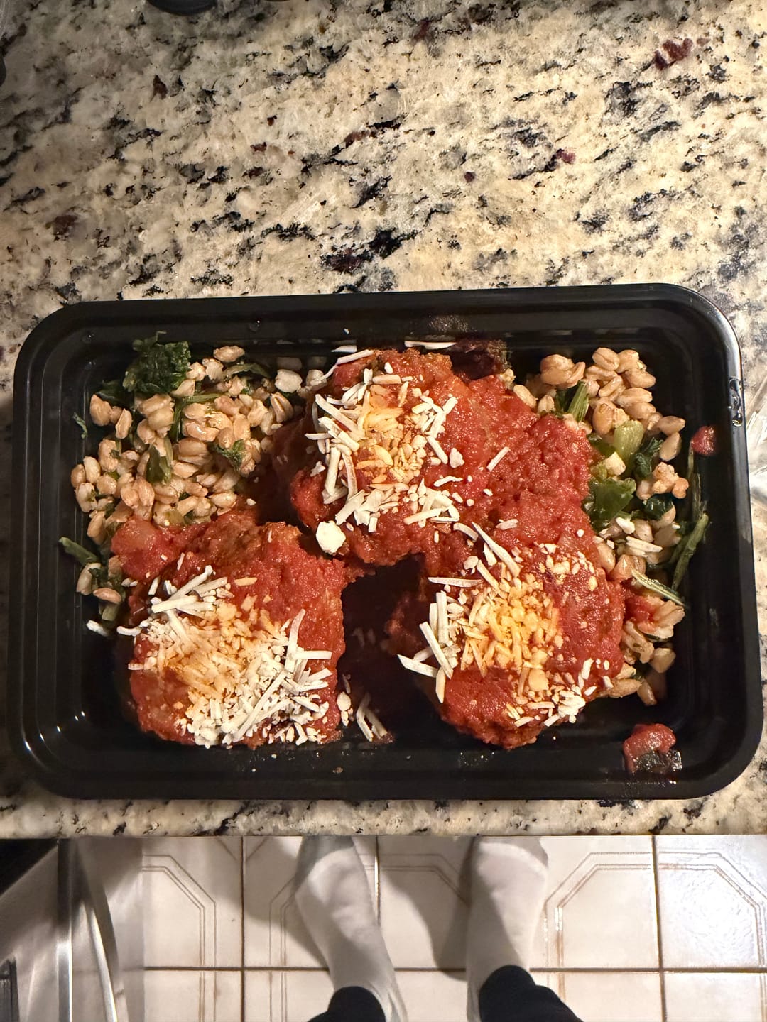 Customer photo review of Italian Lean Beef Meatballs
