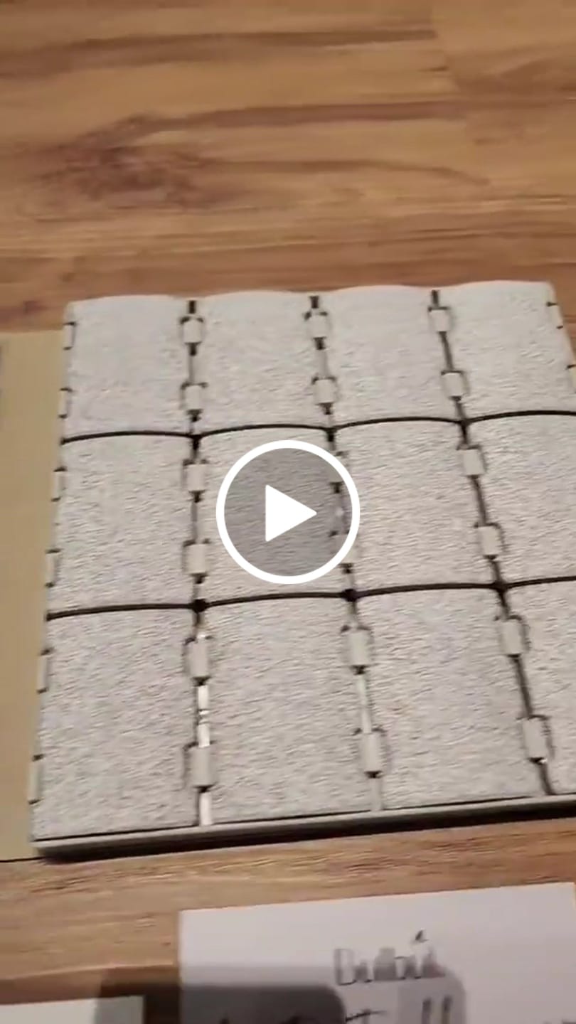 Customer video review of Diatomite Modular Bath Mat